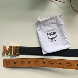 Reversible MCM M belt (willing to negotiate)